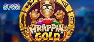 Tampilan visual mumi Khufu dalam slot Wrappin' Gold