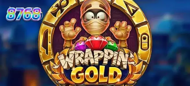 Tampilan visual mumi Khufu dalam slot Wrappin' Gold